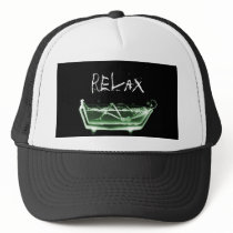 Bath Tub X-Ray Skeleton Green