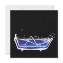 BATH TUB X-RAY VISION SKELETON - ORIGINAL