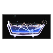 BATH TUB X-RAY VISION SKELETON - ORIGINAL
