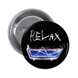BATH TUB X-RAY VISION SKELETON - ORIGINAL PINS