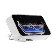 BATH TUB X-RAY VISION SKELETON - ORIGINAL TRAVELLING SPEAKER