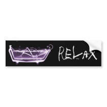 BATH TUB X-RAY VISION SKELETON - PURPLE