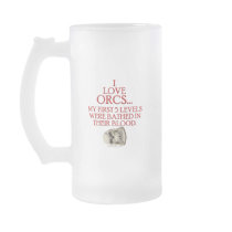 Bathed In Orc Blood Mug