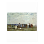 Bathers on the Beach at Trouville Post Cards