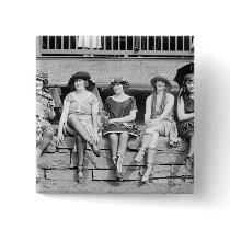 Bathing Beauty Costume Contest Vintage Glamour Pin
