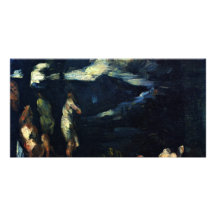 Bathing By Paul Cézanne (Best Quality) Customized Photo Card