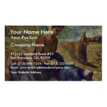 Bathing Girls By Daumier Honoré Business Cards