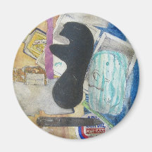 Bathroom Objects Refrigerator Magnet