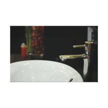 Bathroom Sink Canvas Print