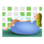 Bathtime Post Cards