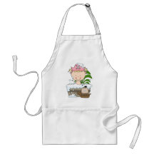 Bathtub Pirates - Blonde Girl Tshirts and Gifts Apron