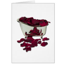 BathtubFilledWithPetals100711 Cards