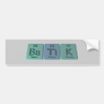 Batik-Ba-Ti-K-Barium-Titanium-Potassium.png Autocollants Pour Voiture