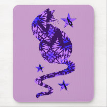 Batik Cat Mouse Mat
