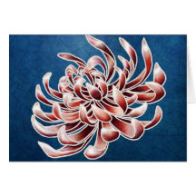 Batik Chrysanthemum Cards