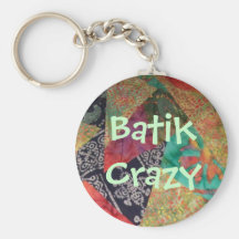 Batik Crazy Key Chains