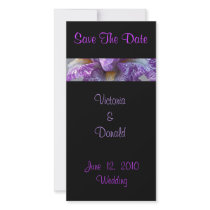 Batik Iris Save The Date Photo Cards