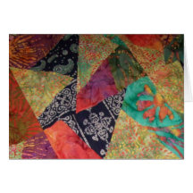 Batik Notes Card