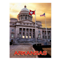 Bâtiment de capitol d'état de l'Arkansas, Little R Cartes Postales