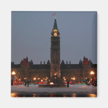 Bâtiments du Parlement, Ottawa Magnets Pour Réfrigérateur