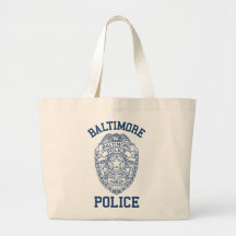 Batimore Police Maryland Tote Bag