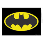 Batman Bat Logo Oval Cards
