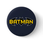 Batman Black and Yellow Logo buttons