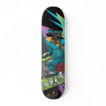 Batman Caped Crusader Neon Collage skateboards