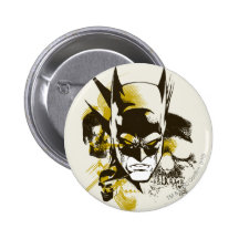 Batman Cowl and Skulls Pins