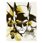 Batman Cowl and Skulls Poster