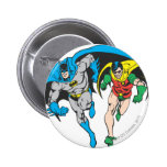 Batman et Robin Badge Avec Épingle