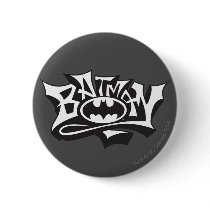 Batman Graffiti Name Button
