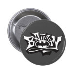 Batman Graffiti Name buttons