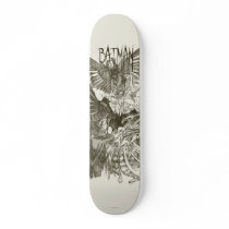 Batman Graphic Novel Pencil Sketch Custom Skateboard