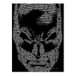 Batman Head Mantra Post Card