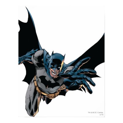 Batman Jumping Forward, Yell Print by batman