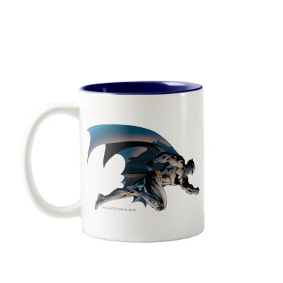 Batman Leaping Side View Mug by batman