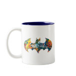 Batman Logo Neon/80s Graffiti mugs