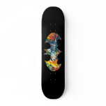 Batman Logo Neon/80s Graffiti skateboards
