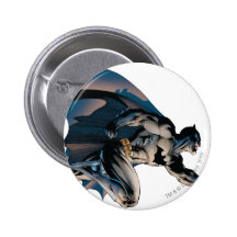 Batman sautant la vue de côté badges avec agrafe