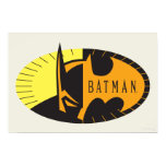 Batman Silhouette Poster