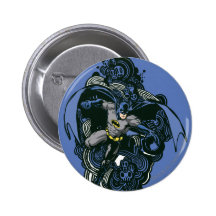 Batman Skulls/Ink Doodle 2 Pins