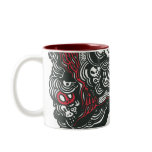 Batman Skulls/Ink Doodle mugs