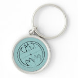 Batman Technical Sketch Logo keychains