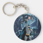 Batman vs. Penguin Keychain