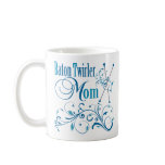 Baton Twirler Mom Swirly Mug