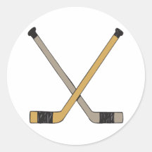 Bâtons de hockey adhésif rond