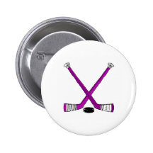 Bâtons de hockey pin's