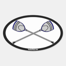 Bâtons de lacrosse de gardien de but de marine adhésifs