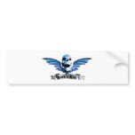 Batskull C bumper stickers